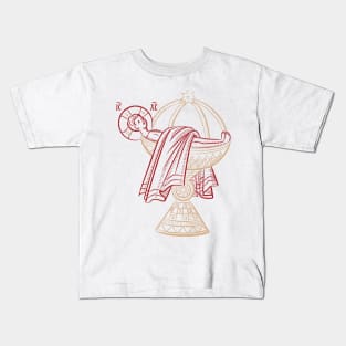 Flesh of Christ - Simplified | Eucharist Kids T-Shirt